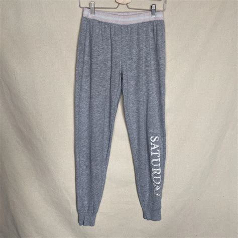 New Look Joggers Sweatpants Jersey Grey Thin Depop