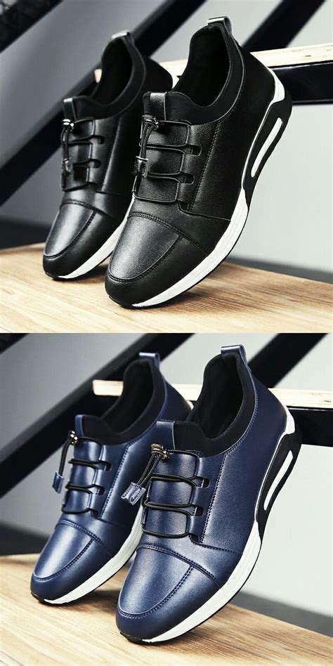 Prelesty Luxury Office Men Dress Shoes Formal Breathable Smart Footwear