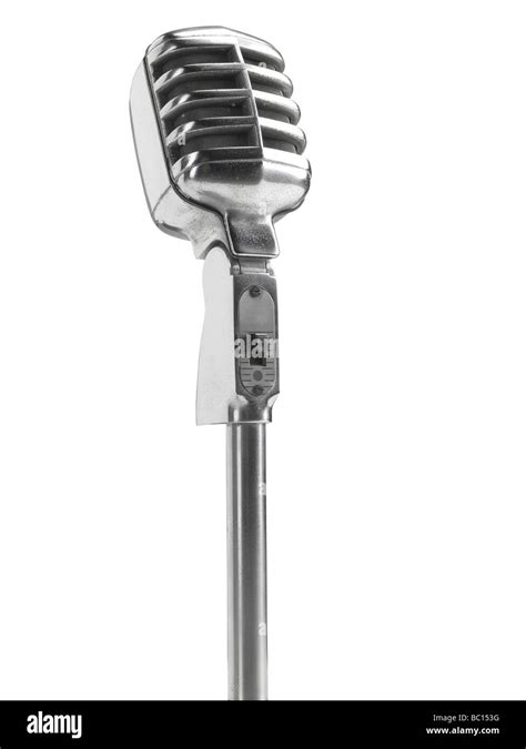 Old Fashioned Microphone Hi Res Stock Photography And Images Alamy