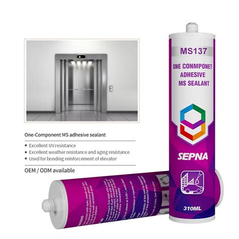 Sepna One Component Multi Purpose And Anti Sagging Elastic Ms Sealant