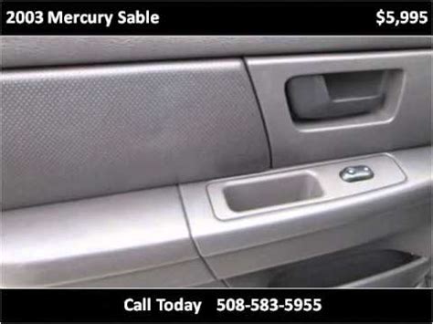 2003 Mercury Sable Used Cars Brockton MA YouTube