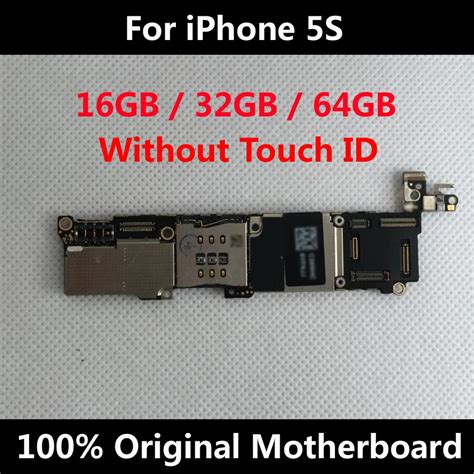 New Arrival Original Motherboard For Iphone S Unlocked Mainboard