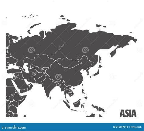 亚洲大陆的平滑地图 向量例证 插画 包括有 几何 设计 图象 大陆 聚会所 马赛克 印度尼西亚 216557510