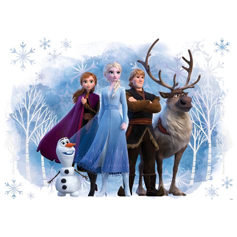 Roommates Disney Frozen Group Extra Large Peel And Stick Wall Decals