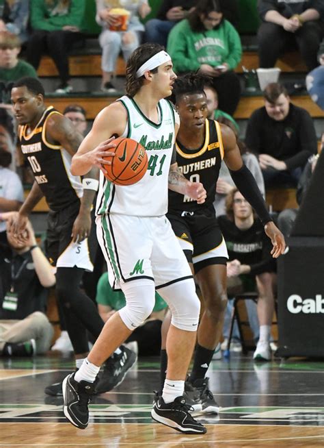 Marshall Men's Basketball-2024-v. USM-Rick Haye - marshallu