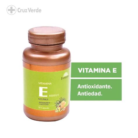 Vitamina E Integra Ui Capsula Cruz Verde