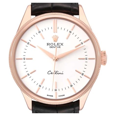 Rolex Cellini 4315 Champagne Dial Certified And Warranty At 1stdibs