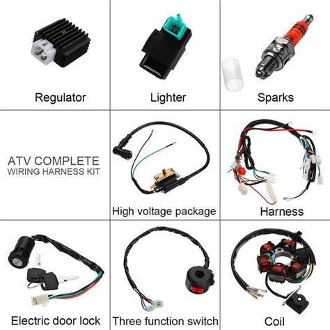 Kup Cc Cc Mini Atv Kompletna Wi Zka Przewod W Cdi Stator Zestaw