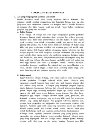 Menganalisis Pasar Konsumen Pdf