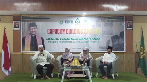 Al Ikhlas Gelar Pelatihan Capacity Building Student Menuju Pesantren