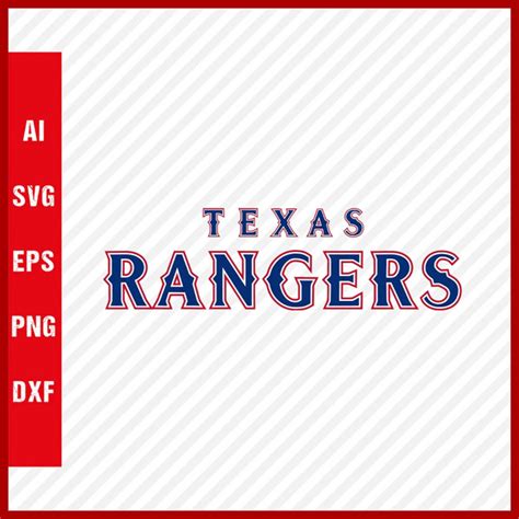 Texas Rangers Logo Svg, Texas Rangers Svg Cut Files, Layered - Inspire ...