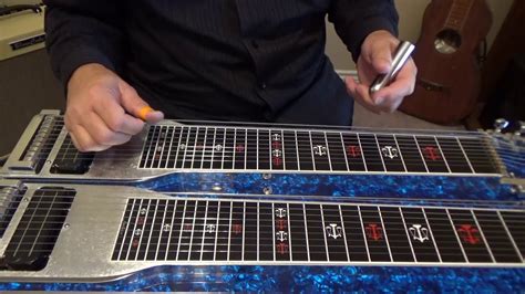 Blues Lick On The C6th Pedal Steel Guitar Lesson YouTube