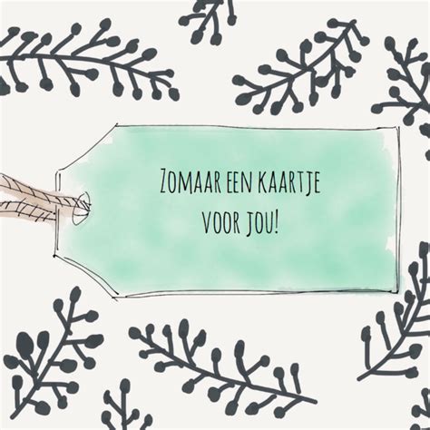 Zomaar Kaart Illustratie Wenskaarten Kaartje2go