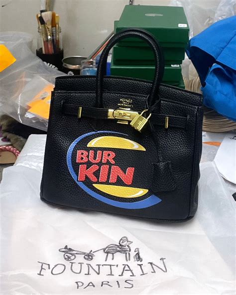 Burkin Bag Burger Black The Museum Of Art Tshop