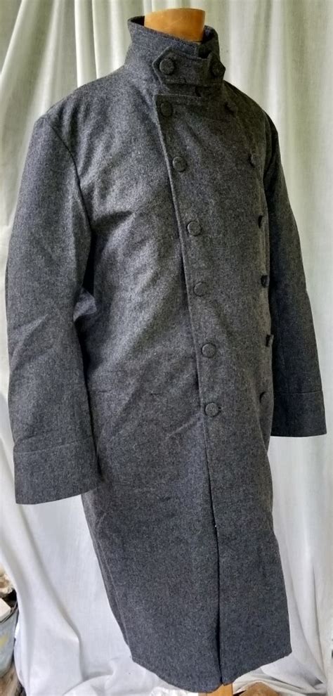 1806 French Great Coat Grey Wool Corps Sutler