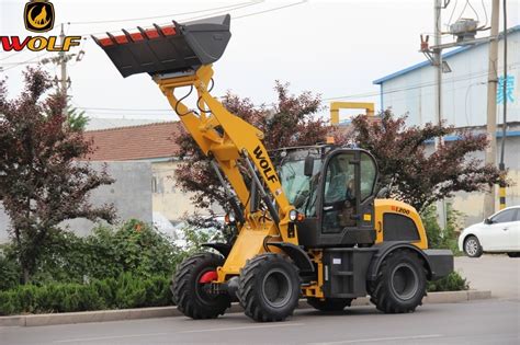 Epa Approved Mini Wheel Loader Zl Wolf Loader In Canada Loader And