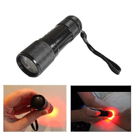 Black Light Uv Flashlight Infrared Handheld Vein Finder Viewer