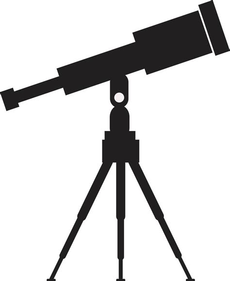 Telescope Icon Telescope Sign School Telescope Symbol 7407217 Vector