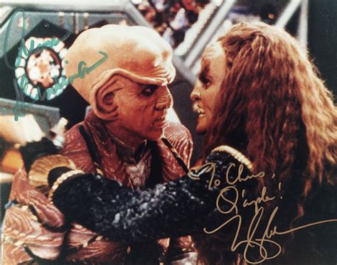 Armin Shimerman Quark And Mary Kay Adams Grilka Star Trek Flickr