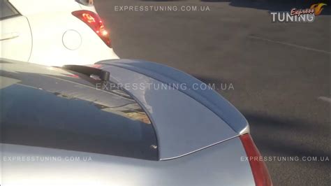 Лип спойлер на Шкода Октавия А5. Оригинальный спойлер Skoda Octavia A5 ...