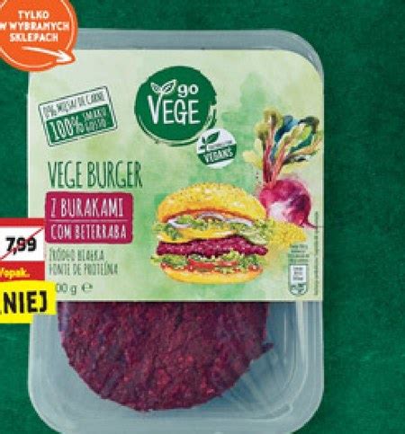 Burger Go Vege Promocja Biedronka Ding Pl