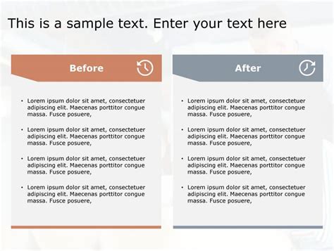 Before After 25 PowerPoint Template