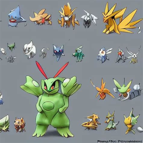 Pokemon Concept Art Stable Diffusion