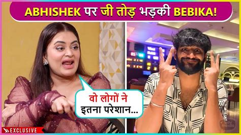 Bebika Dhurve Taunts Abhishek Malhan For Body Shaming Says Usne Itna