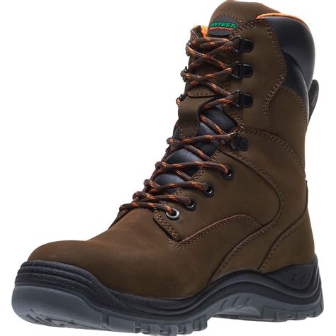 Hytest Men S Knox Direct Attach 8in Safety Boots Brown Elliottsboots