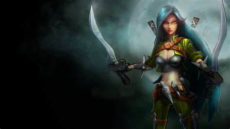 Mercenary Katarina Original Wallpaper Leaguesplash