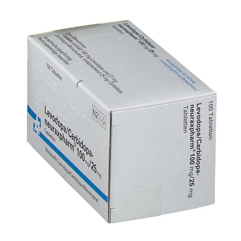 Levodopa Carbidopa Neuraxpharm Mg Mg St Mit Dem E Rezept