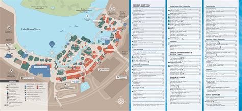 Disney Springs Map - Walt Disney World