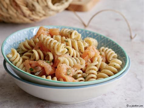 Pasta Fredda Con Salmone Al Limone A Zucchero Zero