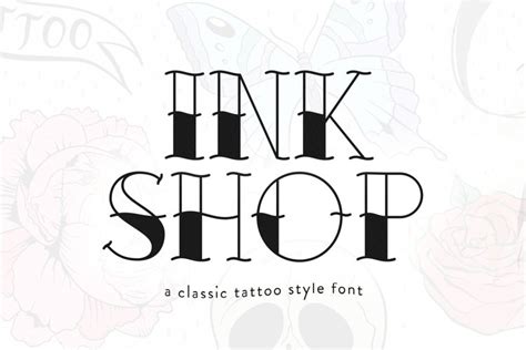 Inkshop - Tattoo Style Font