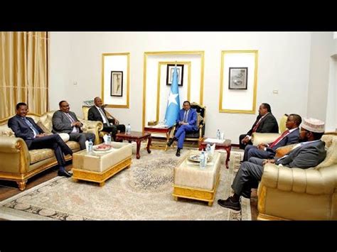 Maxuu Madaxwayne Farmaajo Uga Baaqday Shirka Ka Socda Magaalada