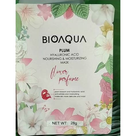 Jual Bioaqua Sheet Mask Flower Series 28gr Masker Wajah Shopee Indonesia