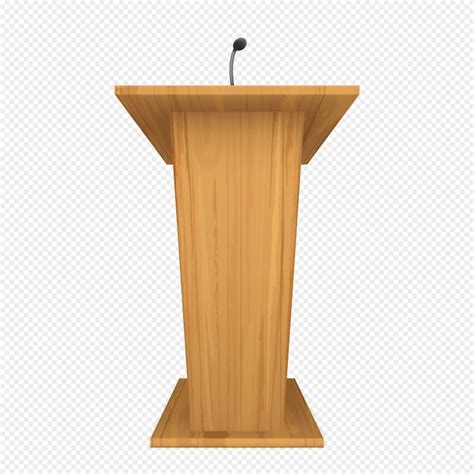 Speech Podium Front