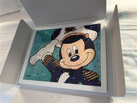 Photos Complimentary Silver Anniversary At Sea Captain Mickey Print