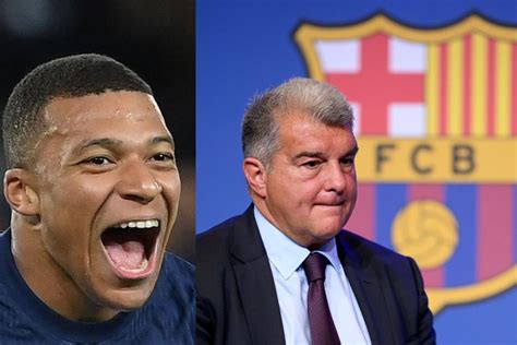 Affolé par la signature de Mbappé au Real Madrid Laporta confie le