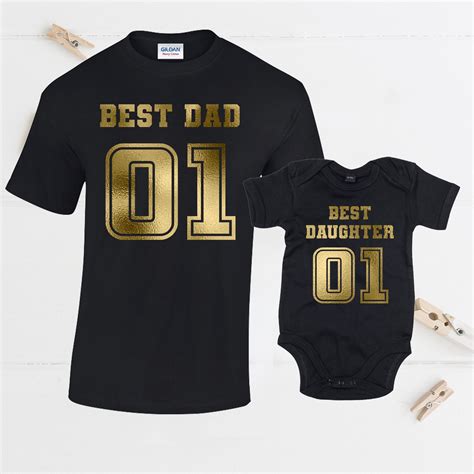 Father Son Matching Shirts Father And Baby Shirts Best Dad Etsy UK