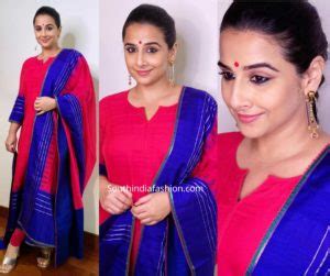 Vidya Balan In Gaurang Shah South India Fashion