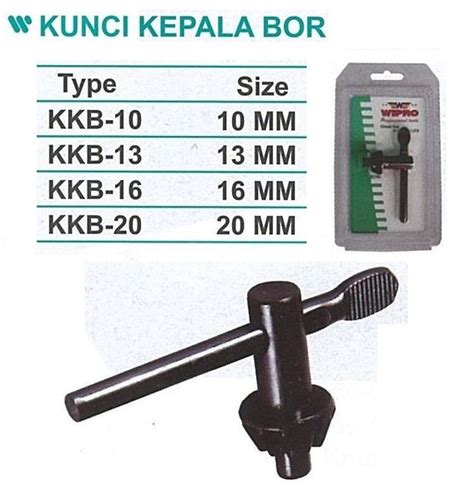 Jual Kunci Kepala Bor Size 20 Mm Wipro KKB 20 Di Lapak Adara Bintang