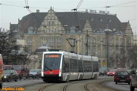 Niederflur Stra Enbahn Prototyp Solaris Tramino Der Erste Tag