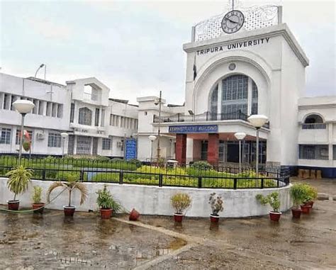 Tripura University Admission 2024 Courses Fees Placements Scholarships