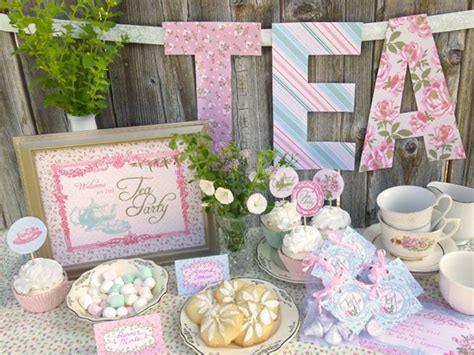 Tea Party Baby Shower Ideas Baby Ideas