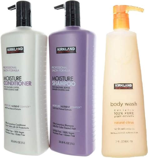 Kirkland Signature Shampoo Conditioner And Body Wash Bundle Includes