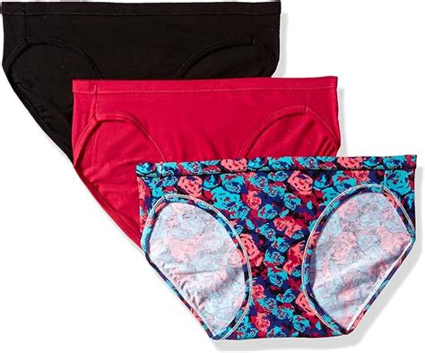 Hanes Women S Comfort Soft Cotton Stretch Bikini Panty Assorted Pack