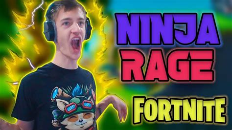 Ninja Fortnite Rage Compilation Fortnite Epic And Funny Moments