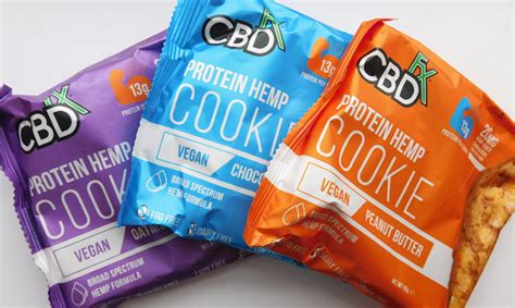 Cbdfx Cbd Protein Cookies Review Tasty Treats Ecigclick