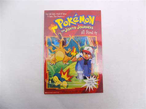 Like New Pokemon The Johto Journeys All Fired Up Scholastic - Starboard ...